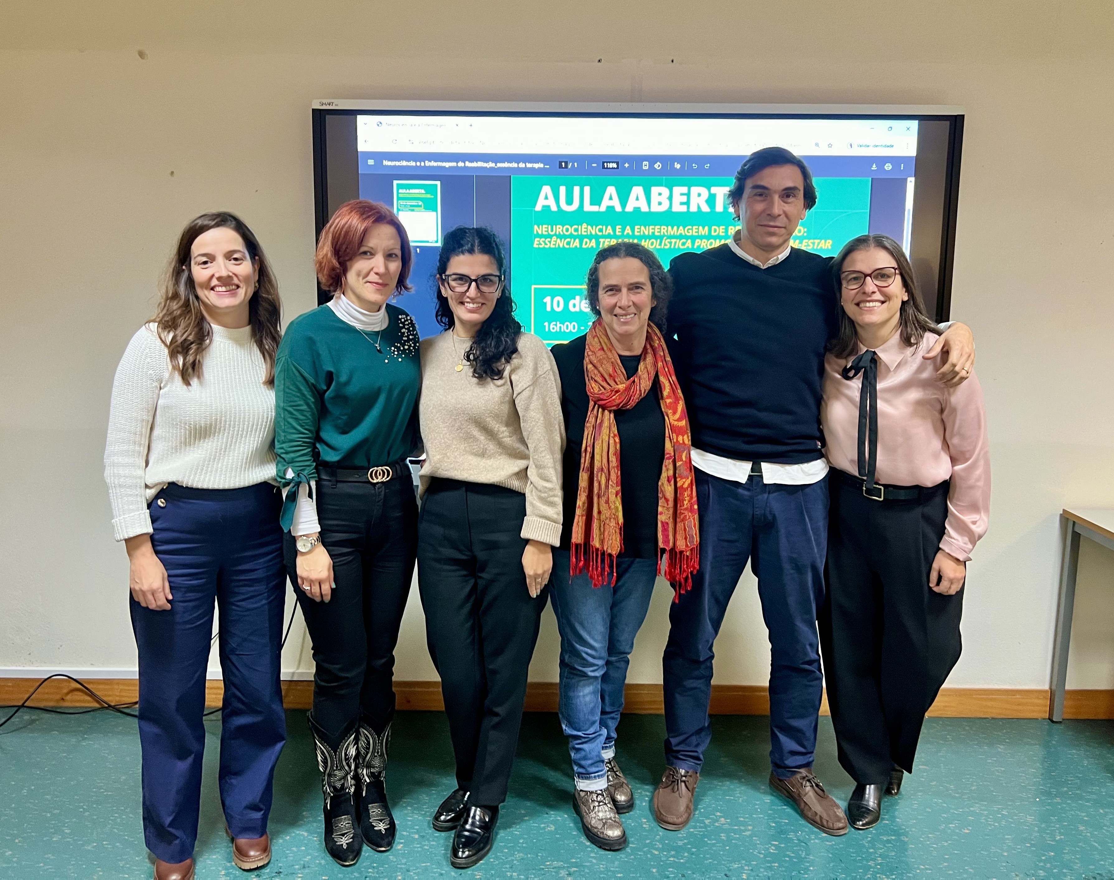 aula aberta Neurociência e a Enfermagem de Reabilitação