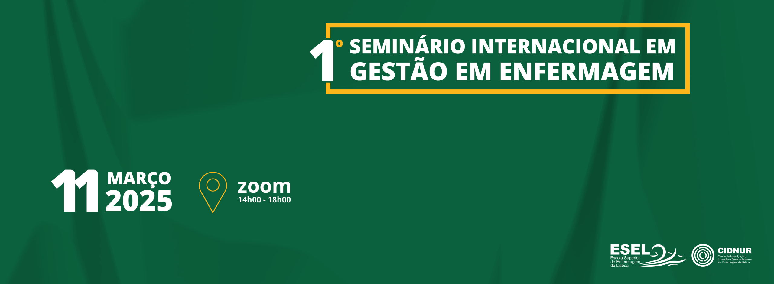 1.º Seminário Internacional em Gestão em Enfermagem