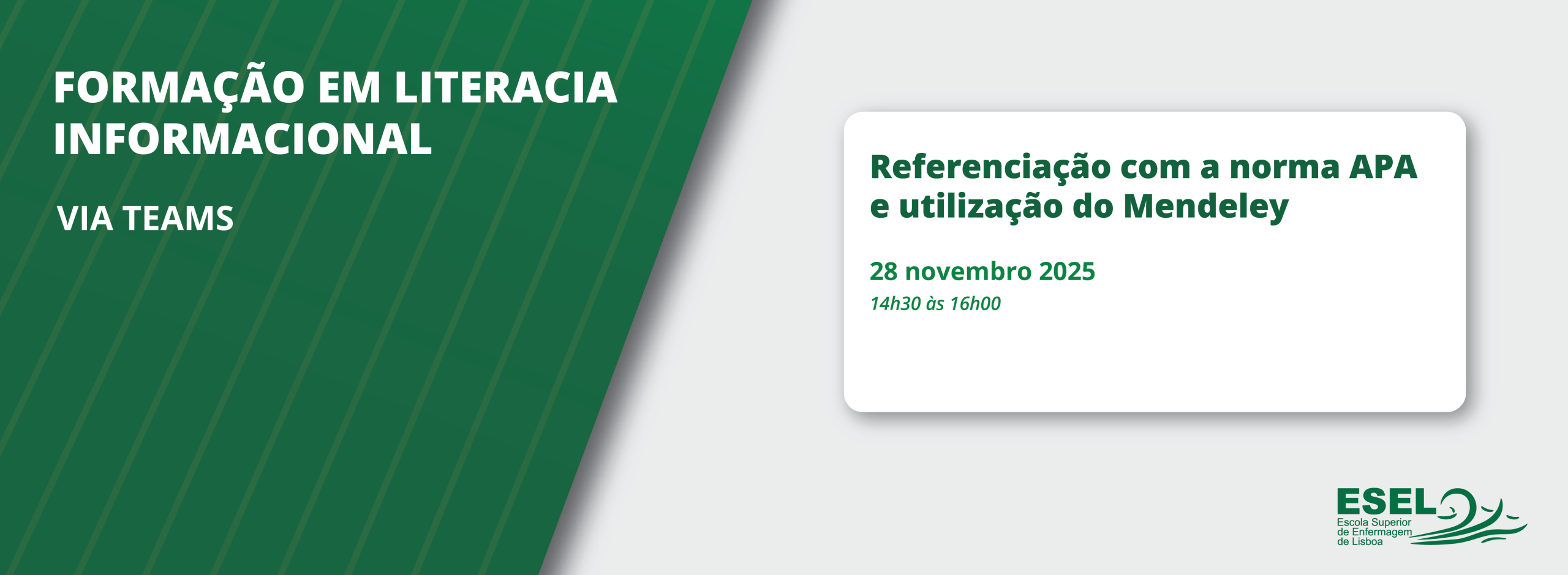 Formação em Literacia informacional do CDB