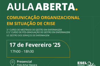 Aula Aberta “Comunicação organizacional em situação de crise”